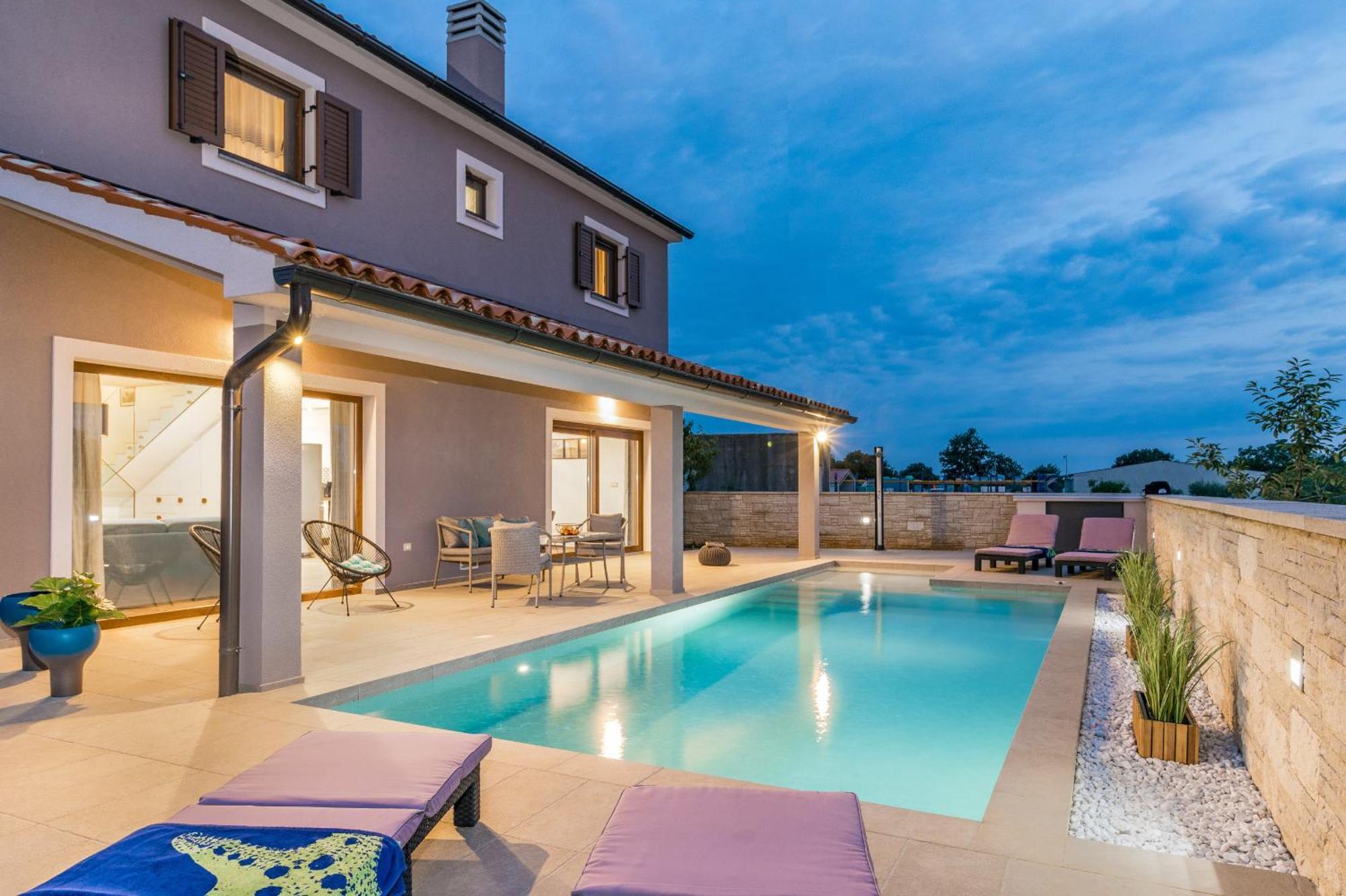 Villa Roma Near Pula For 6 People With Private Pool Jadreški Екстериор снимка