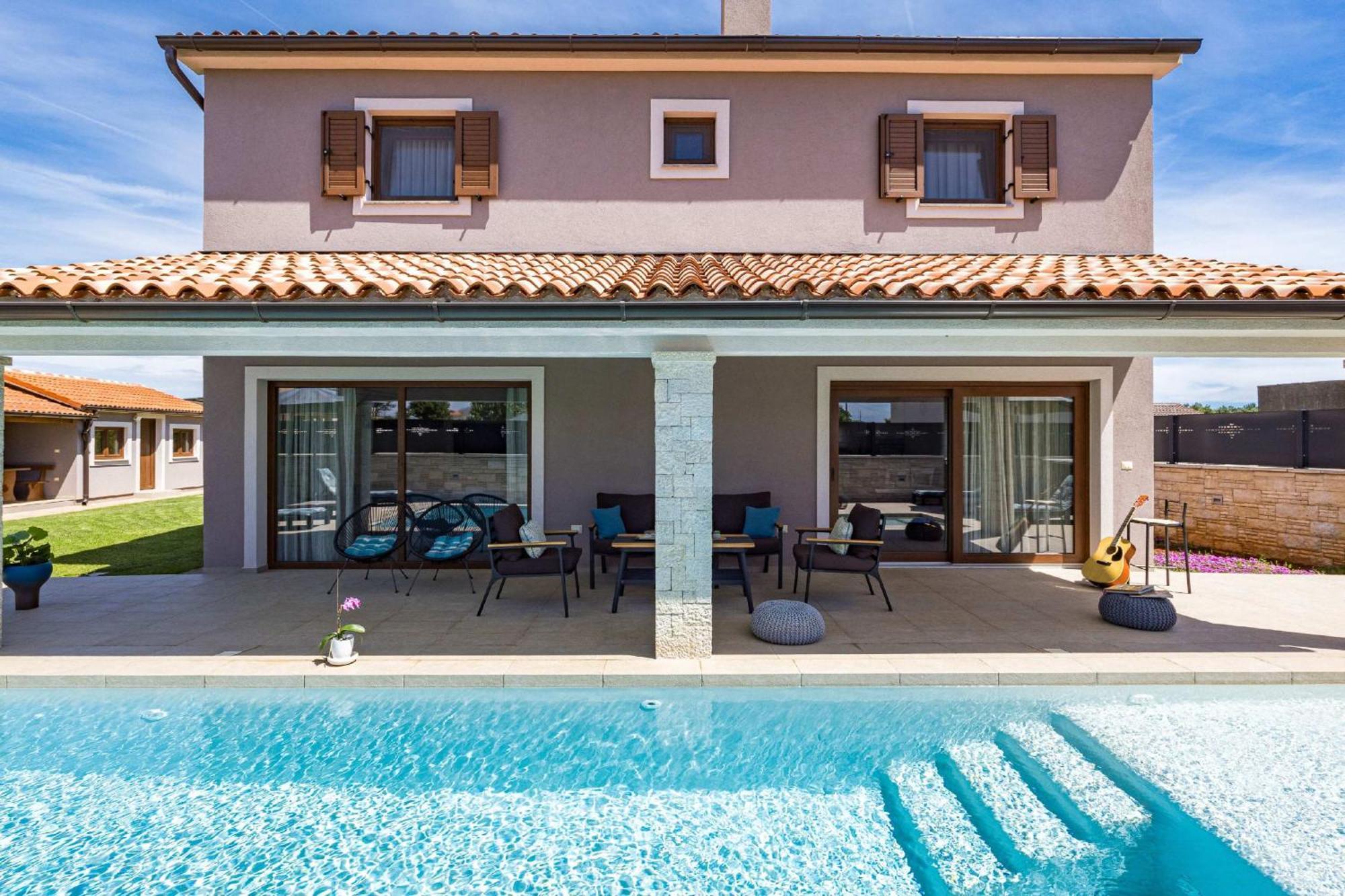 Villa Roma Near Pula For 6 People With Private Pool Jadreški Екстериор снимка