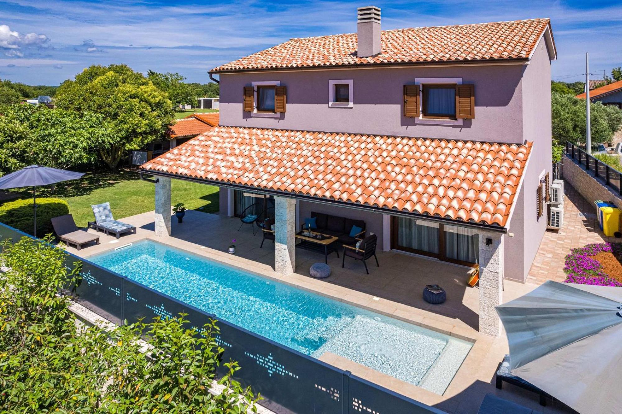 Villa Roma Near Pula For 6 People With Private Pool Jadreški Екстериор снимка